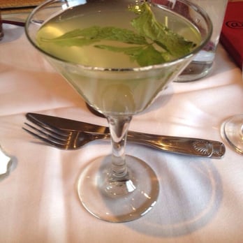 At The Corner - Rhubarb Tea Martini - Beer Bar Near Me - Litchfield, Connecticut