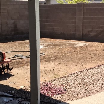 Nevarez Landscape - Prep work for sprinkler system sod installation. - Landscaping Near Me