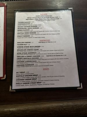 Menu photo 1 Prattsville Tavern Prattsville, NY Menu photo 1 Prattsville Tavern Prattsville, NY