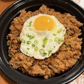 Local Kitchens - Spicy pork belly broken rice bowl Lemon - Burgers Near Me - San Bruno, California