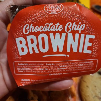 Jersey Mike's Subs - Chocolate chip brownie - Sandwiches Near Me - Riverside, California Jersey Mike's Subs - Chocolate chip brownie - Sandwiches Near Me - Riverside, California