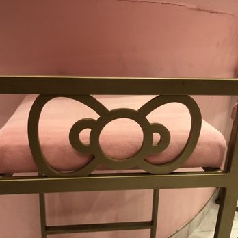 Hello Kitty Cafe - Back of chair - Cafes Near Me - Irvine, California