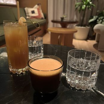 Perilla korean steakhouse - Sikhye and penicillin drinks - Steakhouses Near Me - Chicago, Illinois