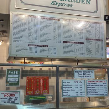 Mini Garden Express - Menu - Chinese Near Me - Honolulu, Hawaii Mini Garden Express - Menu - Chinese Near Me - Honolulu, Hawaii
