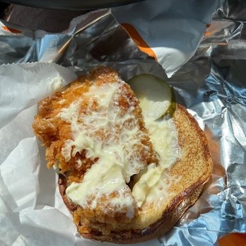 Popeyes Louisiana Kitchen - The most disgusting sandwich Ever. - Fast Food Near Me - Herndon, Virginia Popeyes Louisiana Kitchen - The most disgusting sandwich Ever. - Fast Food Near Me - Herndon, Virginia