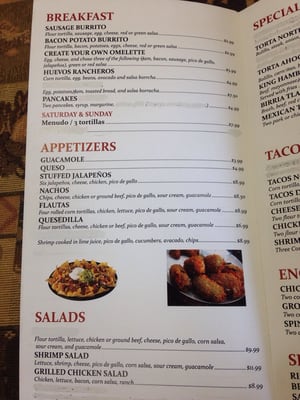 Menu photo 8 Tlaquepaque Colorado Springs, CO Menu photo 8 Tlaquepaque Colorado Springs, CO