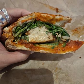 El Super Pan - Smoked tofu sandwich - Latin American Near Me - Atlanta, Georgia