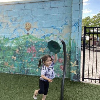 Buchmuller Park - Don't know what this is called... you talk into it and the person at the other one can hear you - Playgrounds Near Me - Secaucus, New Jersey