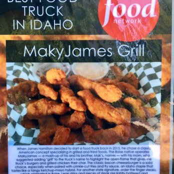 MakyJames Grill  - MakyJames Grill was recently voted the number one food truck in Idaho by Food Network. - Breakfast & Brunch Near Me - Boise, Idaho