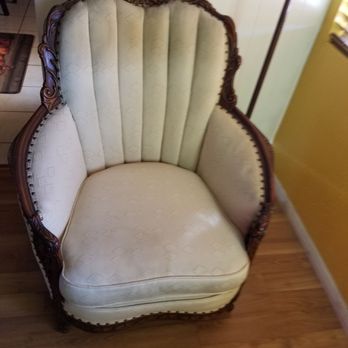 Stanley Steemer - This is before Stanley Steemers completely ruined my antique chair. - Carpet Cleaning Near Me - Azusa, California Stanley Steemer - This is before Stanley Steemers completely ruined my antique chair. - Carpet Cleaning Near Me - Azusa, California
