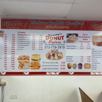 Yummy's Donut Palace - New prices - Donuts Near Me - Hannibal, Missouri Yummy's Donut Palace - New prices - Donuts Near Me - Hannibal, Missouri