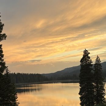 Thunder Mountain Lodge - Sunset view from hammock - Vacation Rentals Near Me - Cedaredge, Colorado