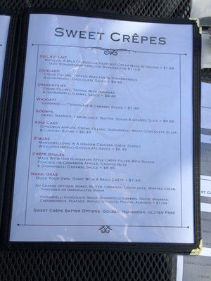 Menu photo 4 Midtown Creperie & Cafe Stockton, CA