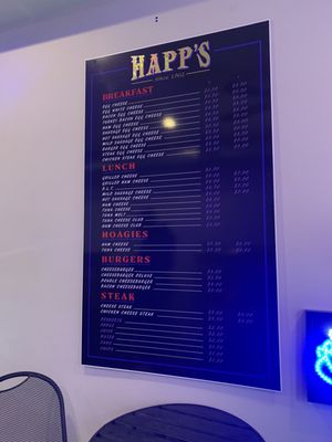 Menu photo 4 HAPP'S Philadelphia, PA Menu photo 4 HAPP'S Philadelphia, PA