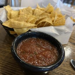 Chips and salsa.