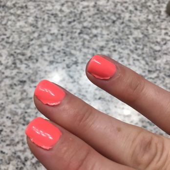 Vanessa's Nail Spa - Gel nails peeling this bad after only 8 days. - Nail Salons Near Me - Modesto, California