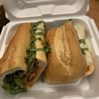 Frank's Pizza of Pompton Lakes - Chicken parm sandwich (I added lettuce) - Pizza Near Me - Pompton Lakes, New Jersey Frank's Pizza of Pompton Lakes - Chicken parm sandwich (I added lettuce) - Pizza Near Me - Pompton Lakes, New Jersey