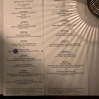 Rouge - Preset menu - New American Near Me - Studio City, California Rouge - Preset menu - New American Near Me - Studio City, California