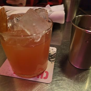 Service Bar - Pisco Punch was excellent!  Don't like ice sticking up from glass tough - Cocktail Bars Near Me - Washington, DC, District of Columbia