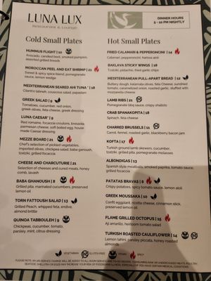 Menu photo 4 Luna Lux St. Petersburg, FL Menu photo 4 Luna Lux St. Petersburg, FL