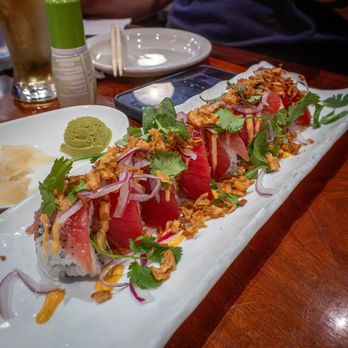 Sake Sushi & Grill - Tataki Roll - Sushi Bars Near Me - Placentia, California Sake Sushi & Grill - Tataki Roll - Sushi Bars Near Me - Placentia, California