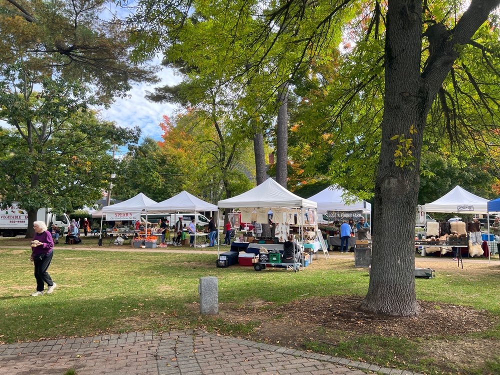 Brunswick Farmer's Market on The Mall Logo