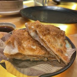 Scallion Pancake Wrapped Beef