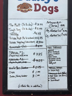 Menu photo 2 Dudley's Dogs Uxbridge, MA