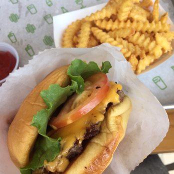 Shake Shack Glendale - Burger + fries OVER guys - Burgers Near Me - Glendale, California