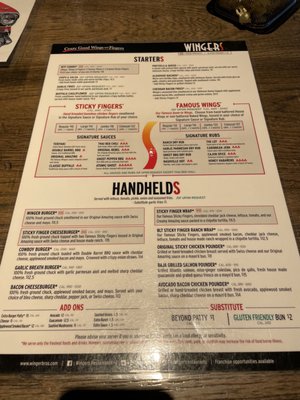 Menu photo 3 WINGERS Restaurant & Alehouse Murray, UT Menu photo 3 WINGERS Restaurant & Alehouse Murray, UT