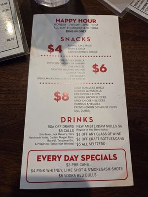 Menu photo 2 Skyybox Omaha, NE