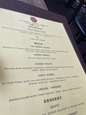 Menu photo 1 The Cask San Carlos, CA Menu photo 1 The Cask San Carlos, CA