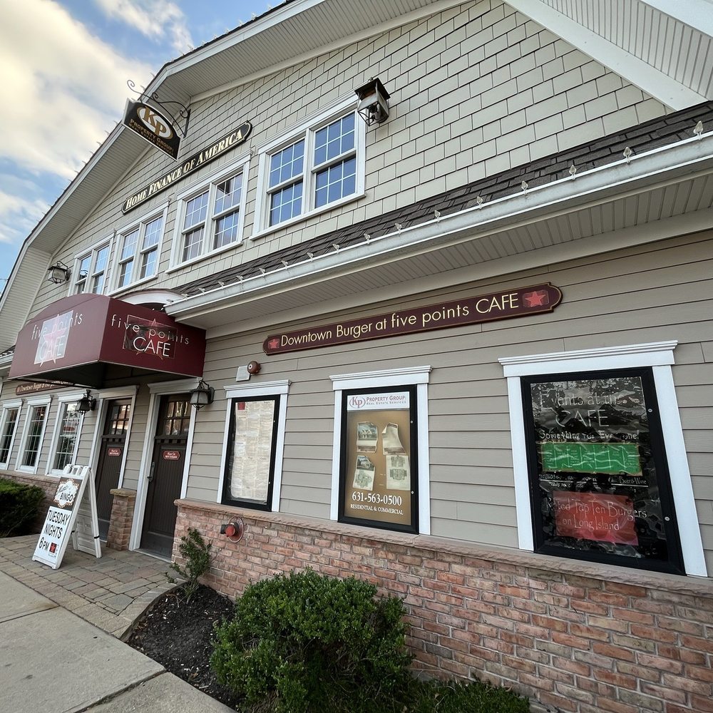 Five Points Cafe - Burgers Near Me - Sayville, New York Five Points Cafe - Burgers Near Me - Sayville, New York