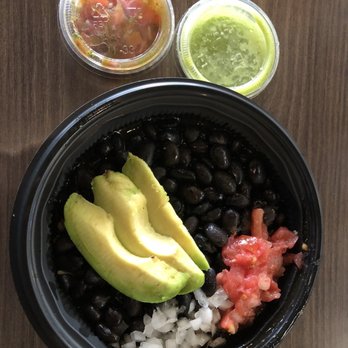 El Pollo Loco - Pollo Bowl veganized with Avocado instead of  chicken ! El Pollo Loco please go vegan ! #goveganelpolloloco #yummy - Fast Food Near Me - El Segundo, California