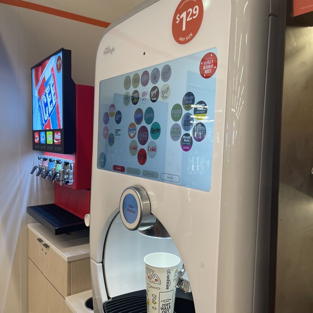 Amazon Go - Soda machine - Convenience Stores Near Me - Torrance, California