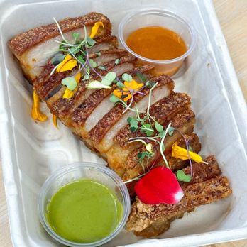 Kra-Pow Thai Eatery - Pork Belly - super fresh! - Thai Near Me - Stanton, California Kra-Pow Thai Eatery - Pork Belly - super fresh! - Thai Near Me - Stanton, California