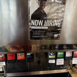 Chipotle Mexican Grill - The beverage selection at the soda machine is extremely limited and unacceptable.