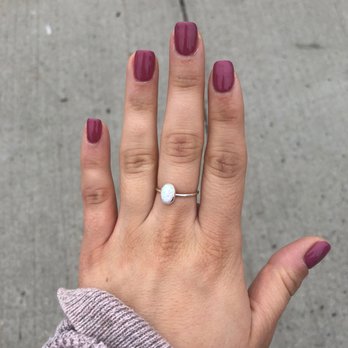 Parsons Best Nail & Spa - Gel manicure in OPI color #81 - Nail Salons Near Me - Fresh Meadows, New York