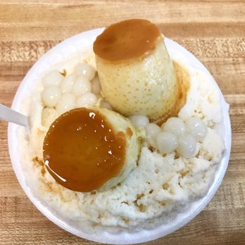Ice Garden - #7. Milk, pudding, mochi balls and ice cream. - Desserts Near Me - Aiea, Hawaii