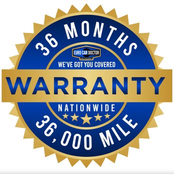 Euro Car Doctor - 36 month, 36000 miles parts and labor warranty anywhere in the united states - Auto Repair Near Me - Irvine, California Euro Car Doctor - 36 month, 36000 miles parts and labor warranty anywhere in the united states - Auto Repair Near Me - Irvine, California