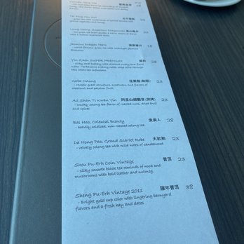 Golden Lotus - a menu on a table in a restaurant - Chinese Near Me - Niagara Falls, Ontario