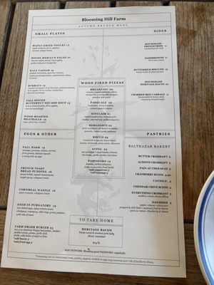 Menu photo 3 Blooming Hill Farm Monroe, NY