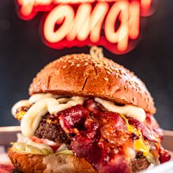 OMG! Burger - Katy - Bacon Cheeseburger
