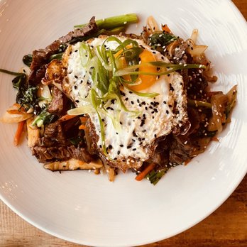 Nosh - Pork with noodles - New American Near Me - Rochester, New York Nosh - Pork with noodles - New American Near Me - Rochester, New York