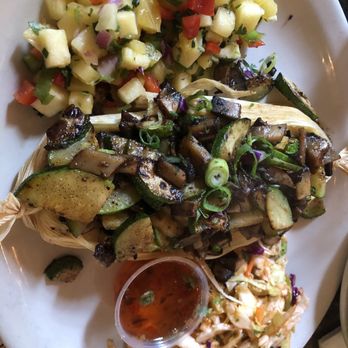 Arriba Tortilla - Zucchini & Portabella mushroom tamale platter - Mexican Near Me - East Aurora, New York