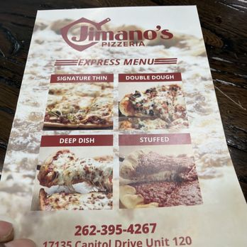 Jimano’s Pizzeria - Pizza Near Me - Brookfield, Wisconsin Jimano’s Pizzeria - Pizza Near Me - Brookfield, Wisconsin