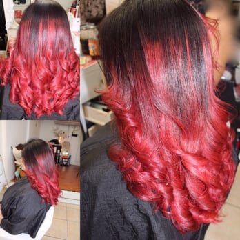 Annabelle Salon - Auburn ombré - Hair Salons Near Me - New York, New York Annabelle Salon - Auburn ombré - Hair Salons Near Me - New York, New York