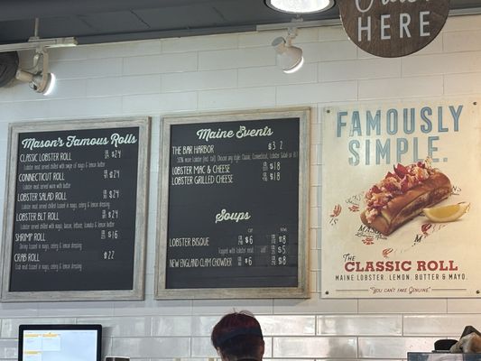 Menu photo 2 Mason's Famous Lobster Rolls - Seattle Seattle, WA