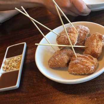 Star Noodle - The sauces with the malasadas were a nice touch - Asian Fusion Near Me - Lahaina, Hawaii