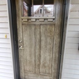 Front Entry After - Screen open Front Entry After - Screen open